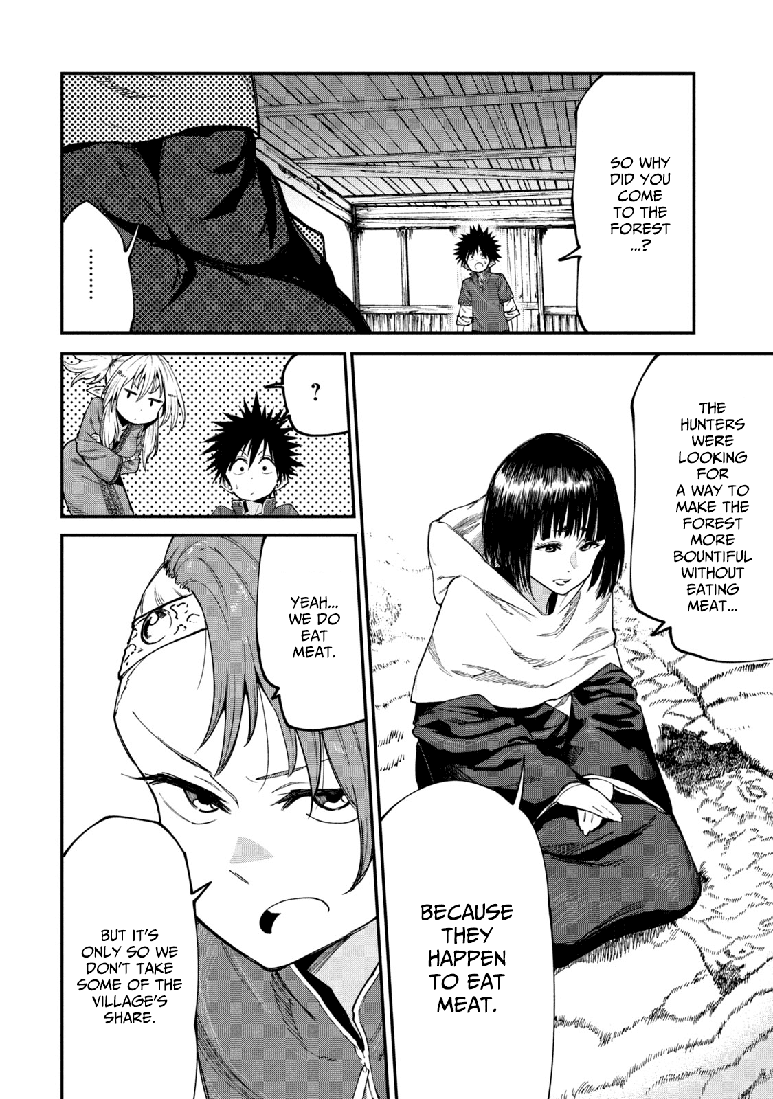 Mazumeshi Elf to Yuboku gurashi Chapter 48 12